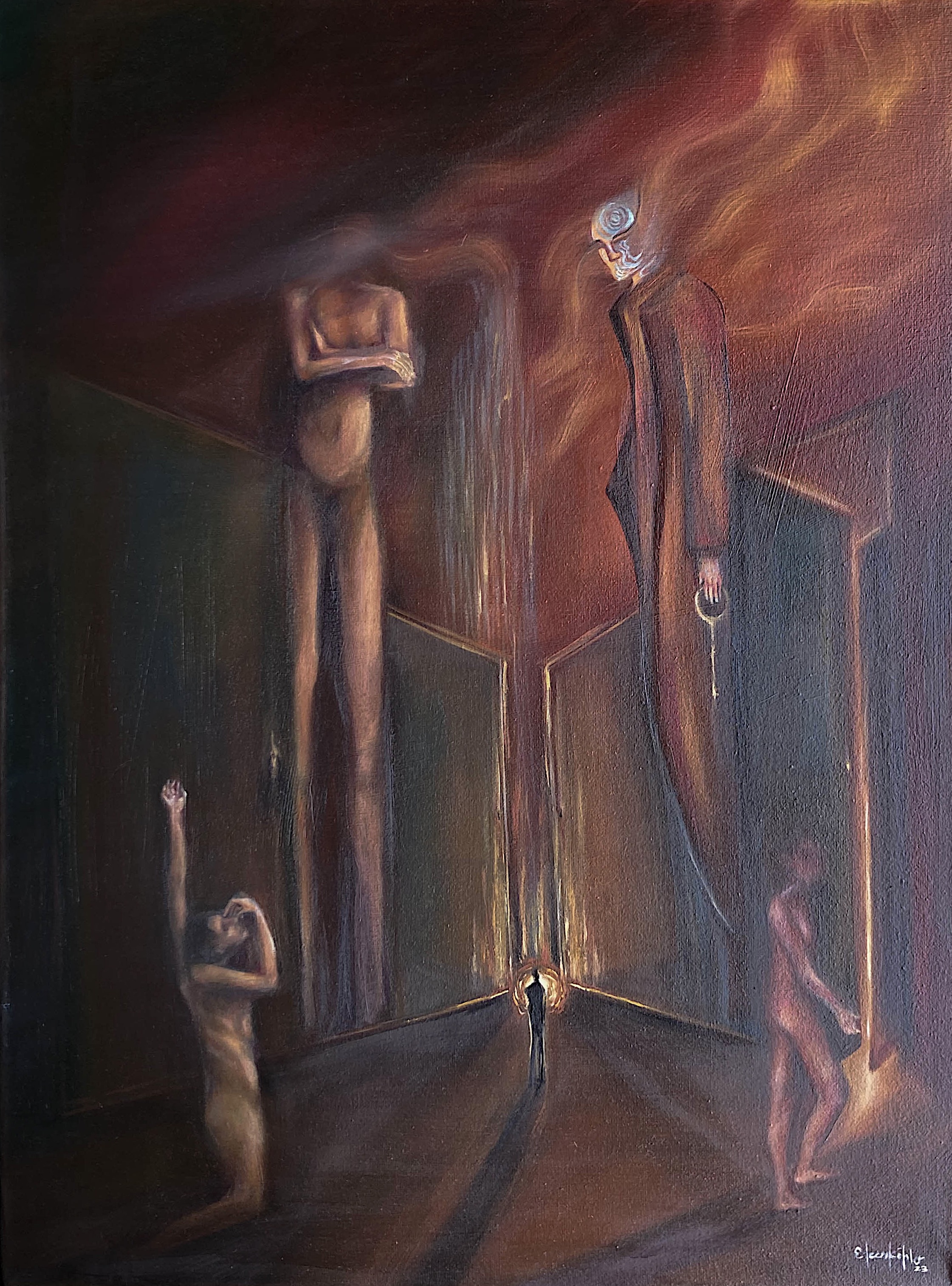 Posibilidades | 2023 | Óleo sobre lienzo | 60 x 52.5 cm